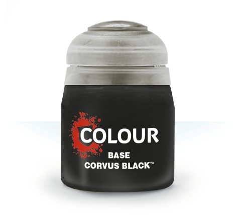 Citadel Base Paint: Corvus Black (12ml)