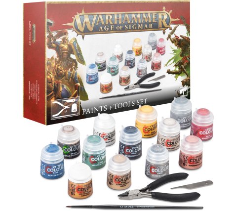 Warhammer Age of Sigmar - Paints & Tools