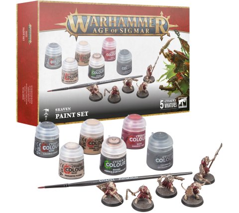 Warhammer Age of Sigmar - Skaven Paint Set (NL/FR/DE)