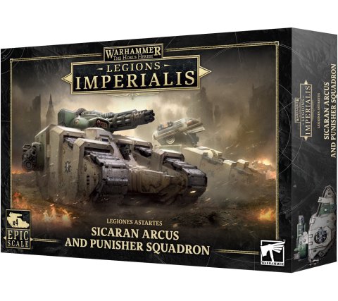 Warhammer Horus Heresy - Legions Imperialis: Sicaran Arcus / Punisher Squadron