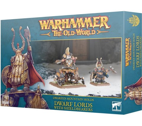 Warhammer: The Old World - Dwarfen Mountain Holds: Dwarf Lords With Shieldbearers