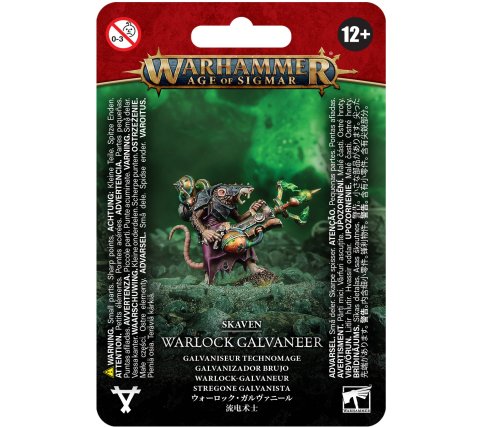 Warhammer Age of Sigmar - Skaven: Warlock Galvaneer