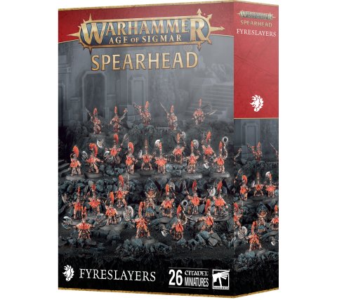 Warhammer Age of Sigmar - Spearhead: Fyreslayers