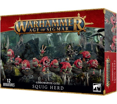 Warhammer Age of Sigmar - Gloomspite Gitz: Squig Herd