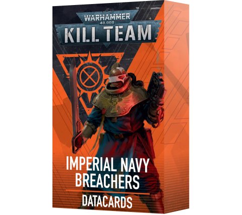 Warhammer 40K - Kill Team Datacards: Imp Navy Breachers (EN)