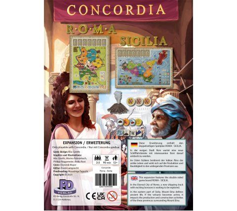 Concordia: Roma / Sicilia (EN/DE)