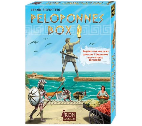 Peloponnes: Box (EN/FR/DE)