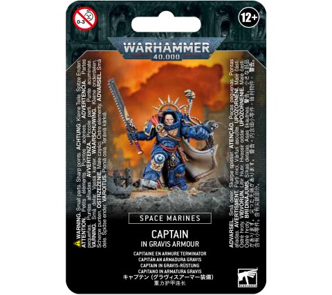 Warhammer 40K - Space Marines: Captain In Gravis Armour