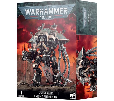 Warhammer 40K - Chaos Knights: Knight Abominant