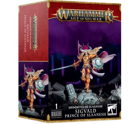 Warhammer Age of Sigmar - Hedonites of Slaanesh: Sigvald Prince of Slaanesh