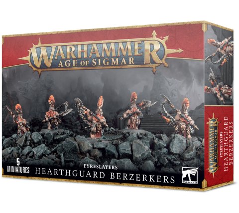 Warhammer Age of Sigmar - Fyreslayers: Hearthguard Berzerkers