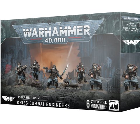 Warhammer 40K - Astra Militarum: Krieg Combat Engineers