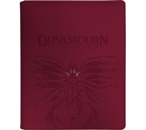 Ultra Pro Magic: the Gathering - Duskmourn: House of Horror Premium Zippered 9-Pocket Pro Binder