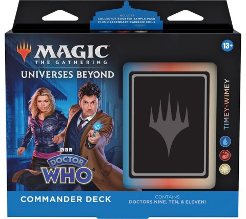 Magic: The Gathering Universes Beyond - Doctor Who Commander Deck (set ...