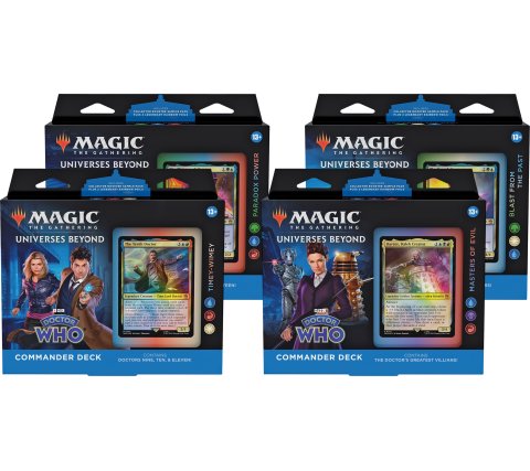 Magic: The Gathering Doctor Who Set Gets All Timey Wimey