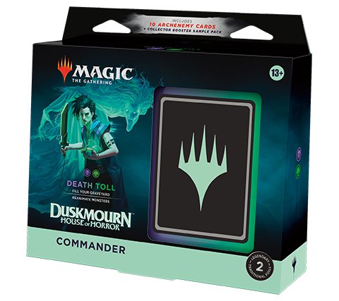 Magic: the Gathering - Duskmourn: House of Horror Commander Deck: Death Toll