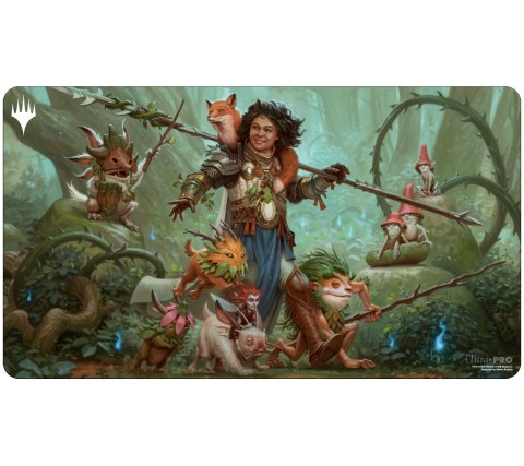 Ultra Pro Magic: the Gathering - Wilds of Eldraine Commander Playmat: Ellivere of the Wild Court