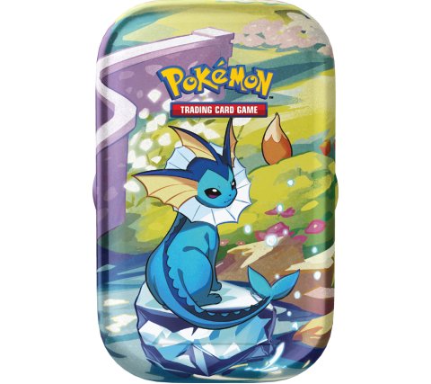 Pokemon - Scarlet & Violet Prismatic Evolutions Mini Tin: Vaporeon