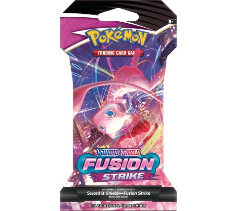 Pokemon: Sleeved Booster Sword & Shield - Fusion Strike