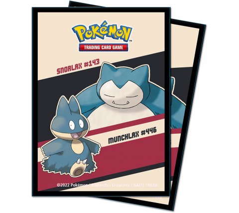 Ultra Pro Pokemon - Sleeves: Snorlax and Munchlax (65 pieces)