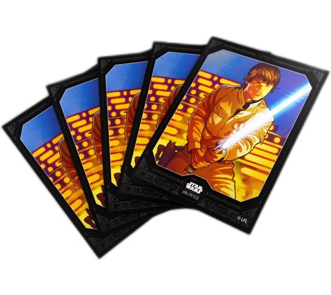 Gamegenic Star Wars: Unlimited Double Sleeving Pack - Standard Size - 120ct  - Luke Skywalker