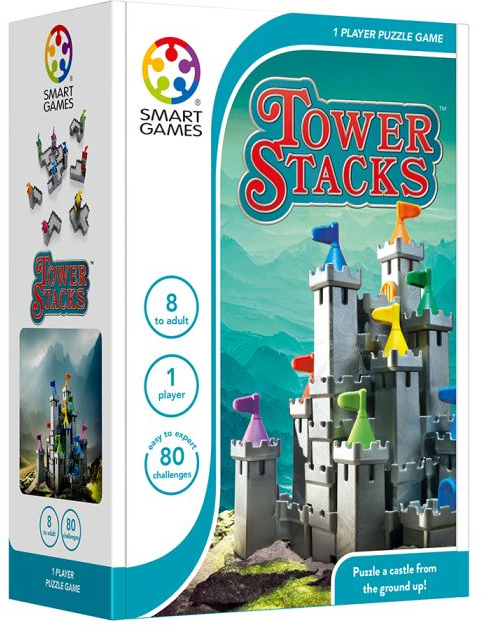  Point Games Crazy Tower - Stacking Tower Game with Fun Roman  Column Design- Toppling Leaning Tower Toy with Dice - Developmental &  Interactive Puzzle, Test Stabilizing Skills- Ages 5+ : Toys & Games