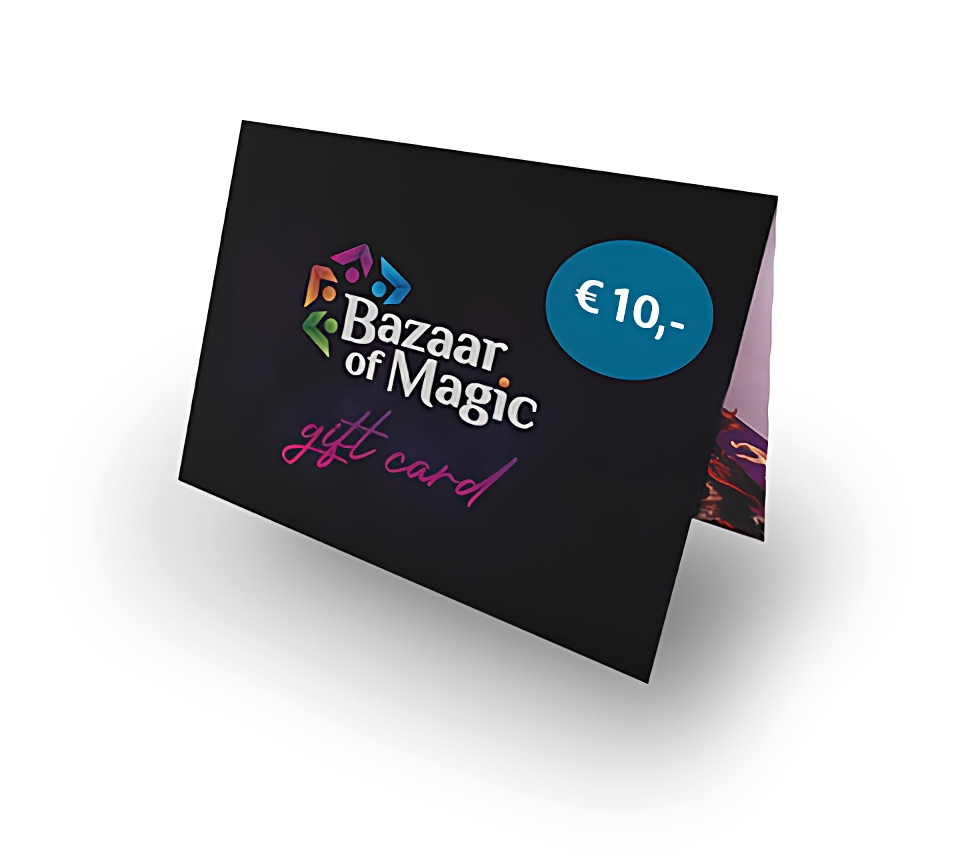 Uitvoerder Vorming dorst Bazaar of Magic cadeaukaart: 10 euro - Bazaar of Magic | Bazaar of Magic