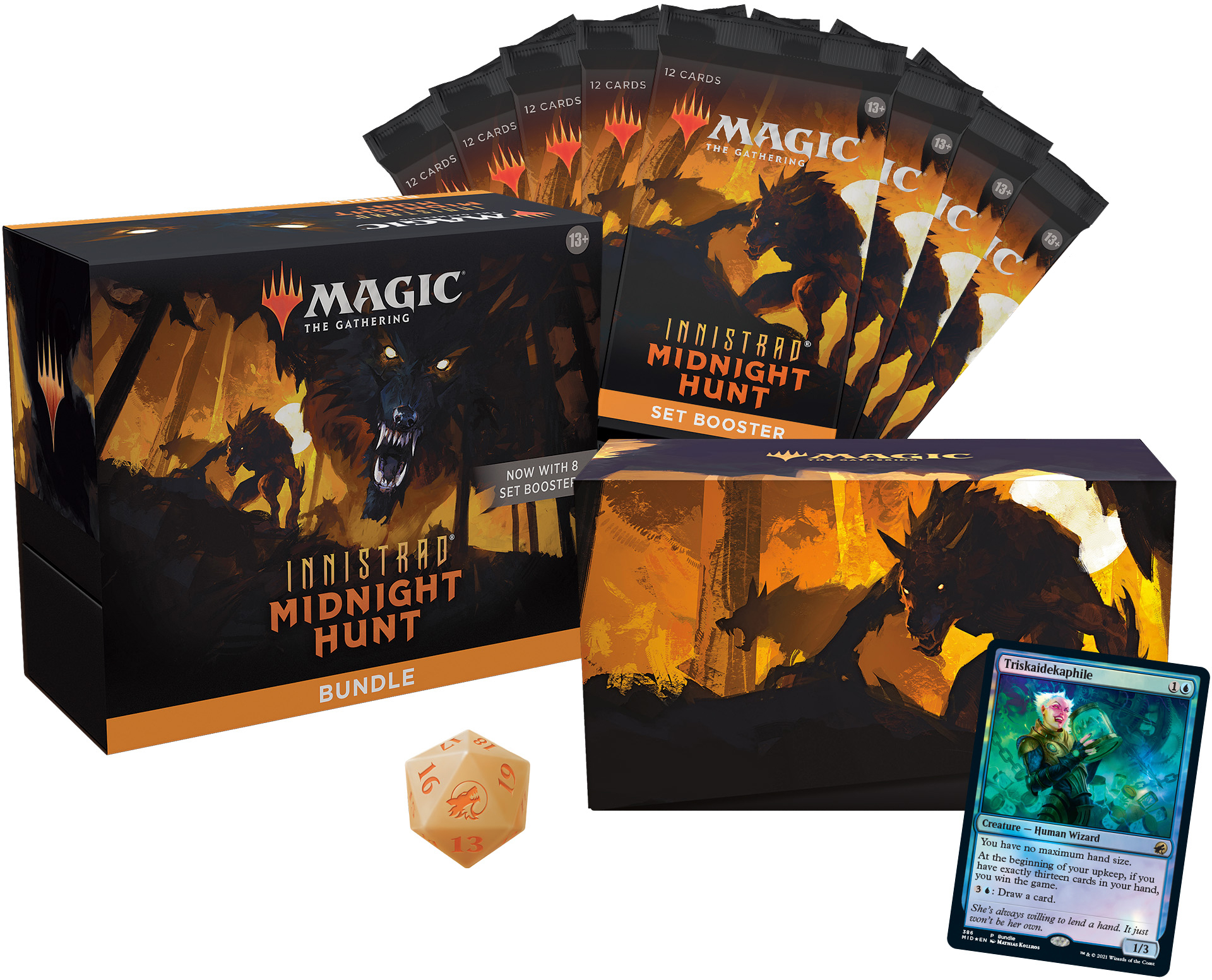 Magic: The Gathering Innistrad Midnight hotsell Hunt Set Booster Box