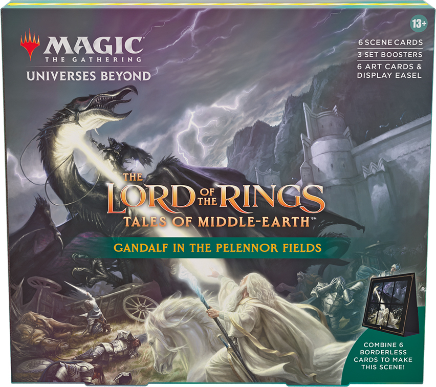 Magic: The Gathering - The Lord of the Rings - Tales of Middle-Earth -  Scene Box (Set of 4)