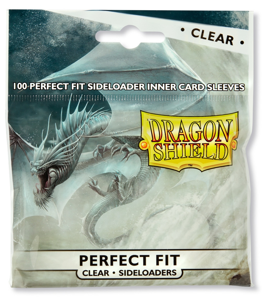 Sleeves - 59x86mm Dragon Shield - 100/pk Clear Toploaders (Perfect