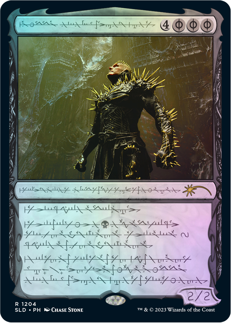 Phyrexian Faves Traditional Foil 4個セット - luknova.com