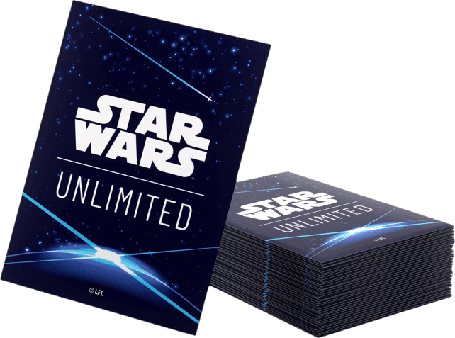 Gamegenic Star Wars: Unlimited - Double Sleeving Pack: Card Back Blue (60  pieces) - Gamegenic