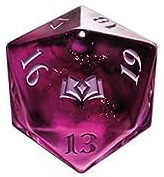 1pc. Magic The Gathering Oversized Spindown D20 Dice (With